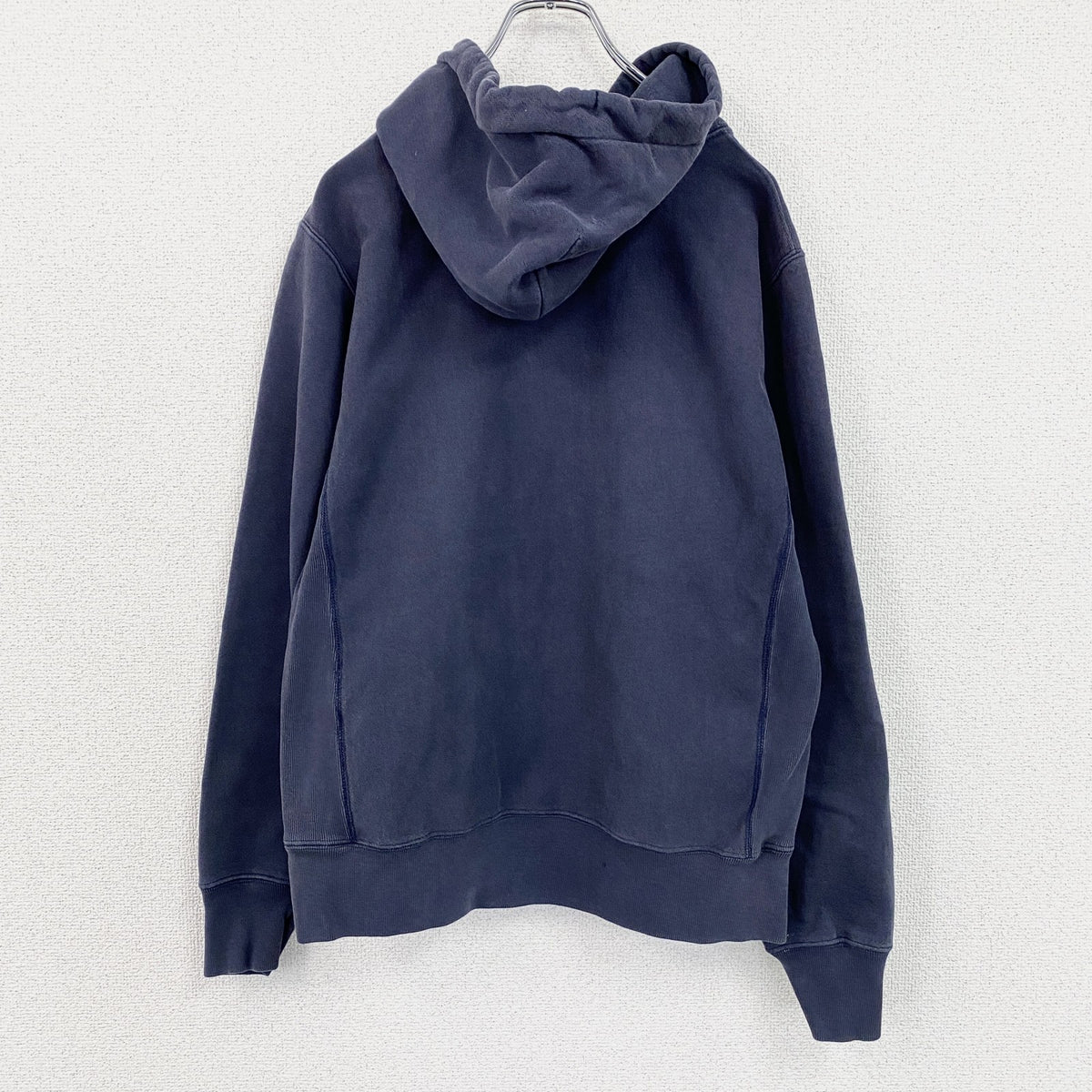 Champion　チャンピオン　リバースウィーブ　スウェットパーカー/フーディー　フェード　紺　ネイビー　Sサイズ　古着