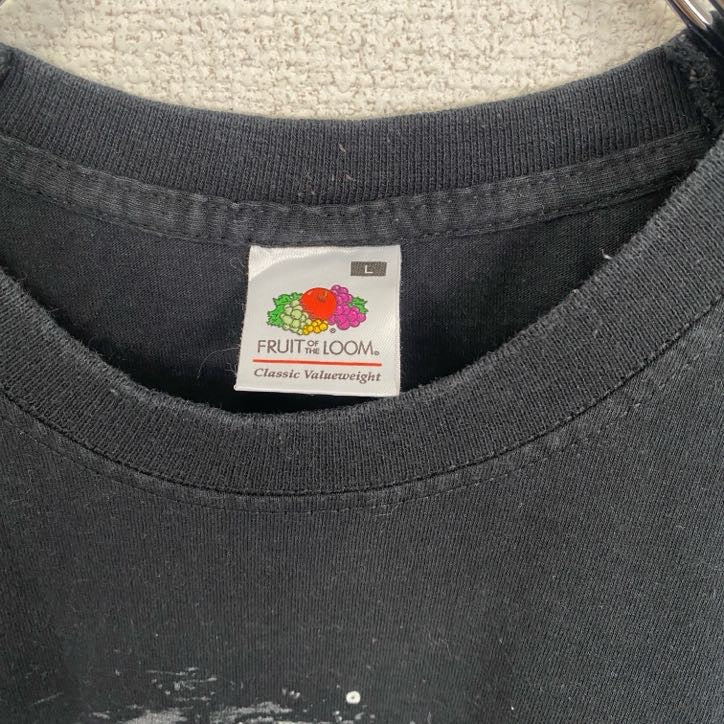 フルーツオブザルーム　半袖バンドプリントTシャツ　メタルコア　音楽　黒　ブラック　クルーネック　Lサイズ　古着