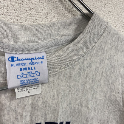 Champion　チャンピオン　スウェット/トレーナー　3連プリント　カレッジロゴ　霜降りグレー　Lサイズ