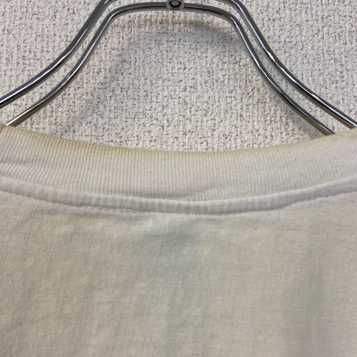 半袖プリントTシャツ　90s　ARIZONA　シングルステッチ　クルーネック　レトロ　白　ホワイト　Lサイズ　　ヴィンテージ　古着