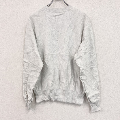 Champion　チャンピオン　スウェット/トレーナー　3連プリント　カレッジロゴ　霜降りグレー　Lサイズ