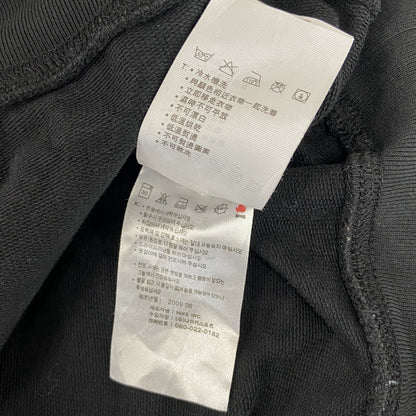 NIKE　ナイキ　スウェット/トレーナー　チェック柄　黒　ブラック　Lサイズ