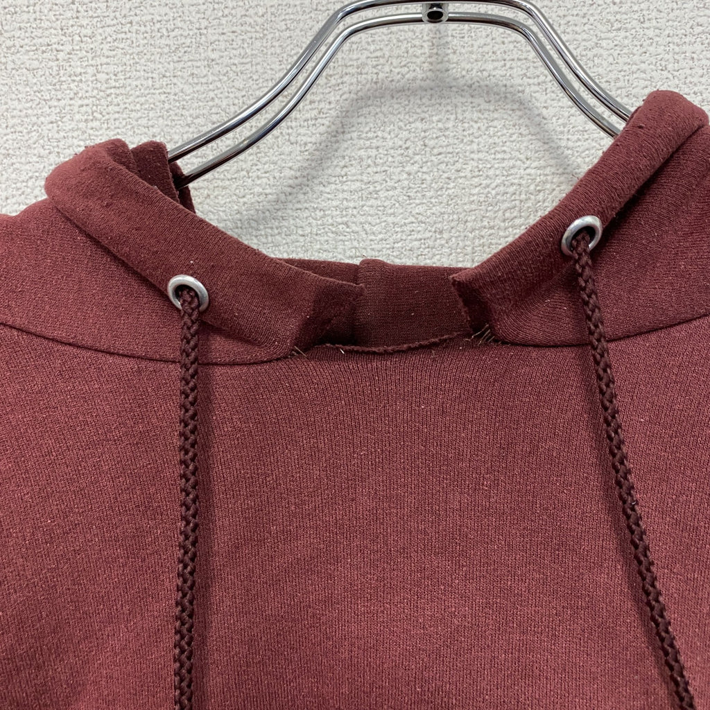 Champion　チャンピオン　スウェットパーカー/フーディー　完全目無し　フェード　現行　ボルドー　3XLサイズ　古着
