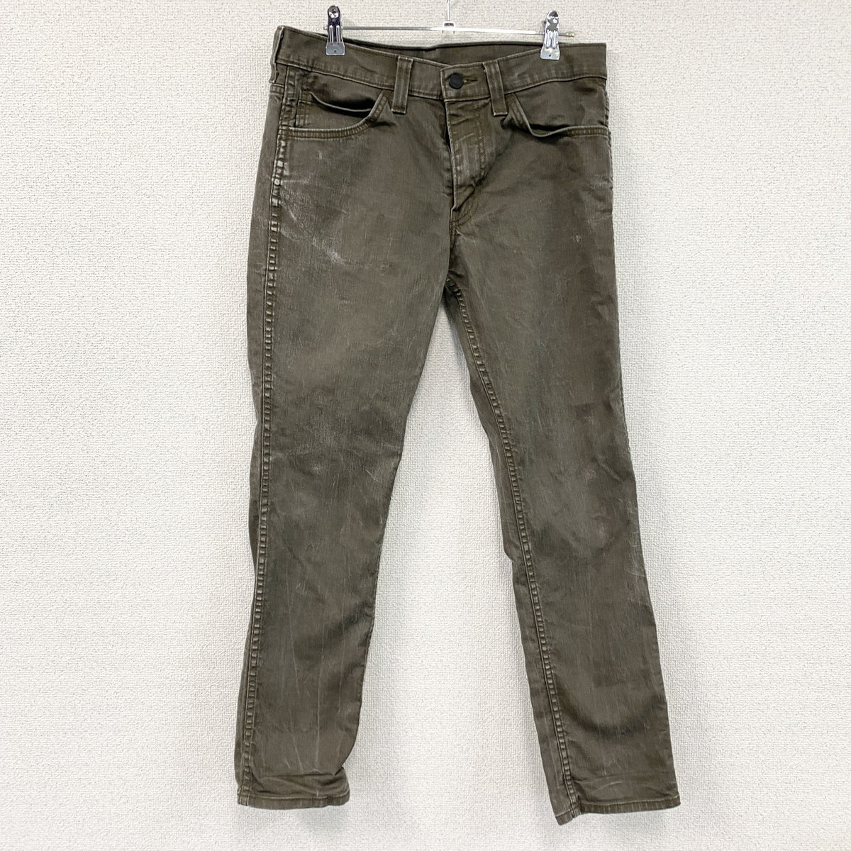 Levi’ｓ　リーバイス　511　デニムパンツ/ジーンズ　ジップフライ　カーキ　W32サイズ　古着