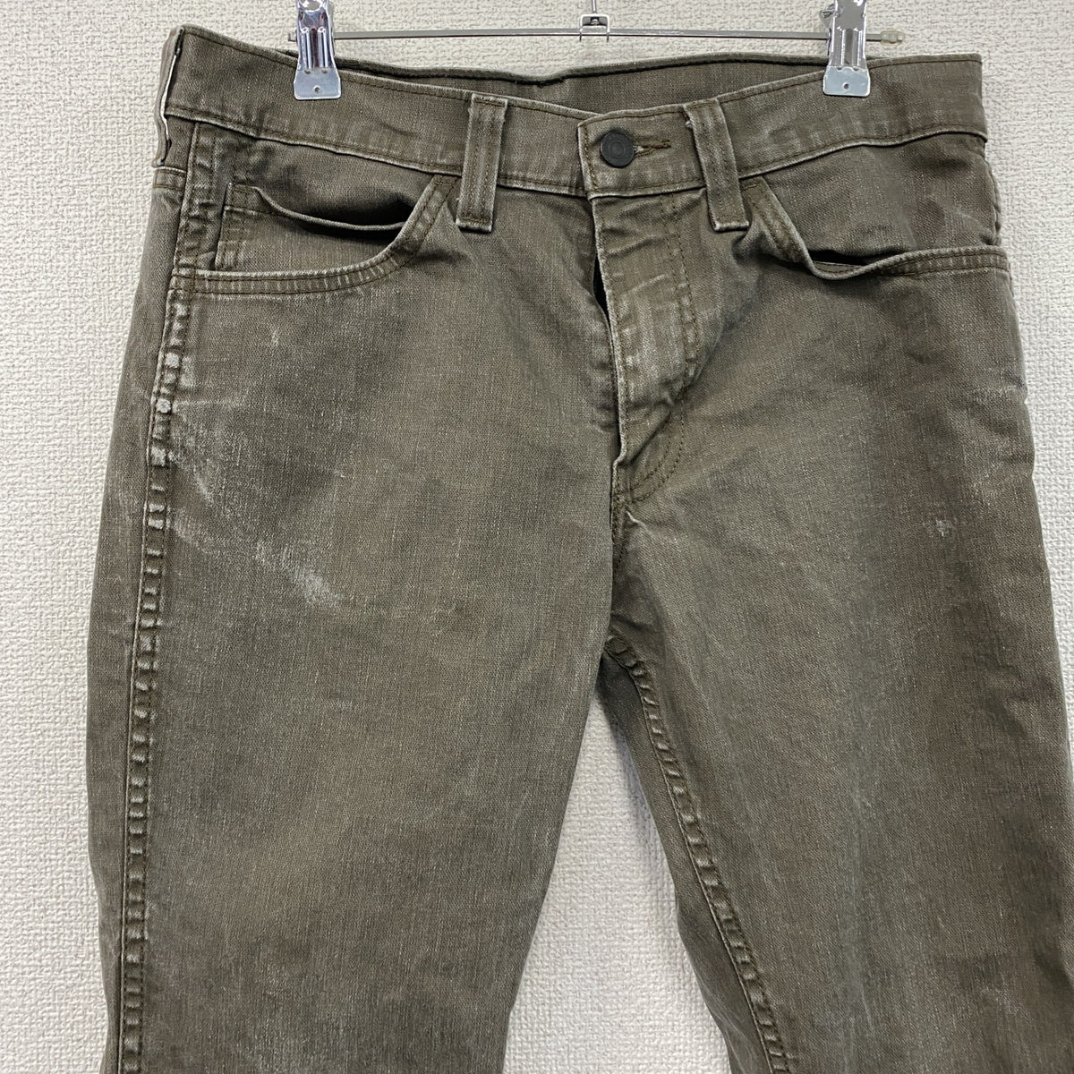 Levi’ｓ　リーバイス　511　デニムパンツ/ジーンズ　ジップフライ　カーキ　W32サイズ　古着