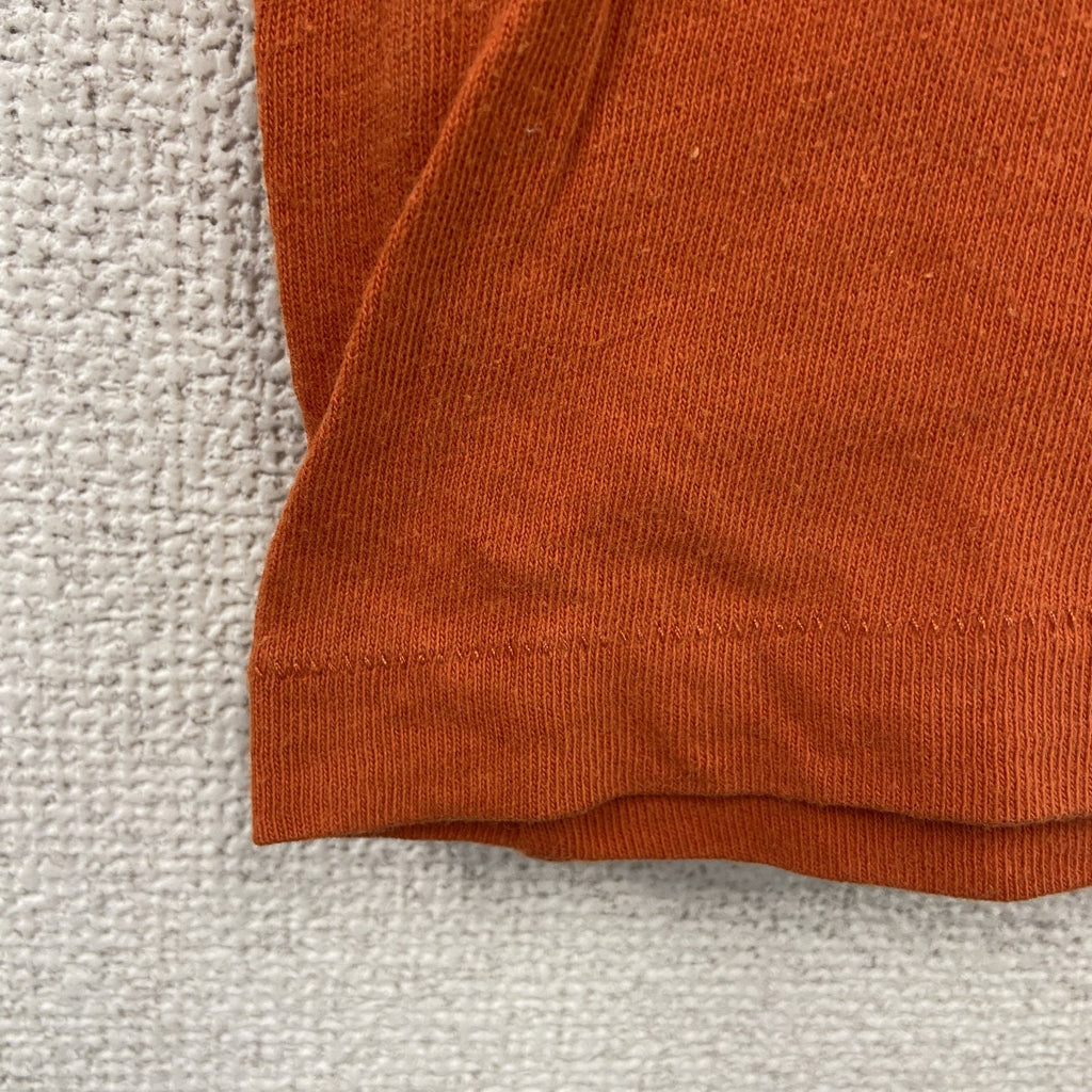 Abercrombie　アバクロンビー　半袖プリントＴシャツ　シングルステッチ　オレンジ　Sサイズ