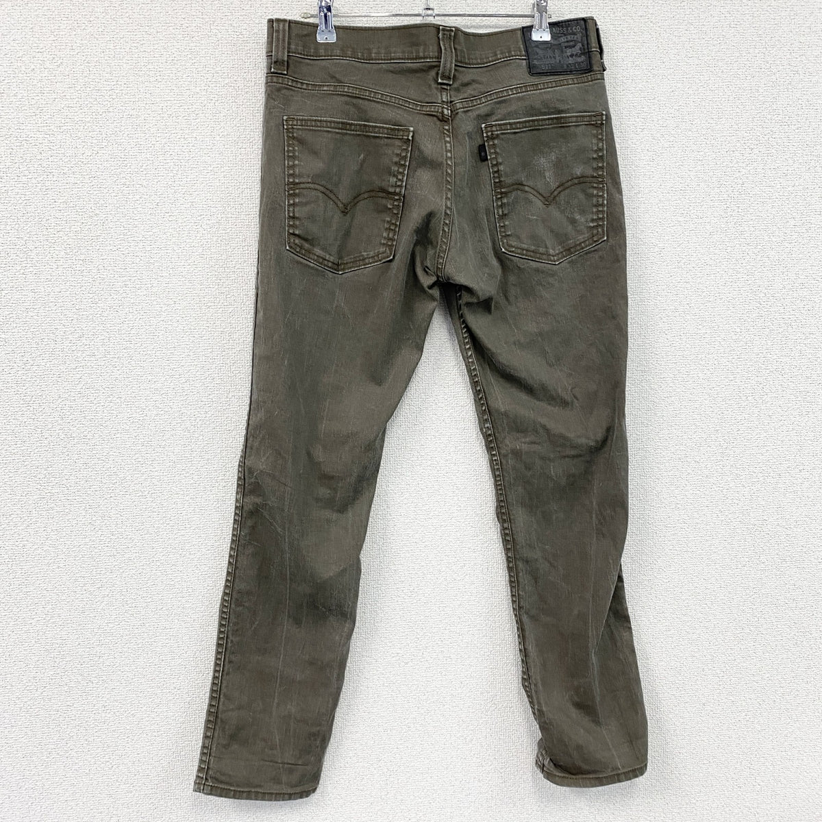 Levi’ｓ　リーバイス　511　デニムパンツ/ジーンズ　ジップフライ　カーキ　W32サイズ　古着