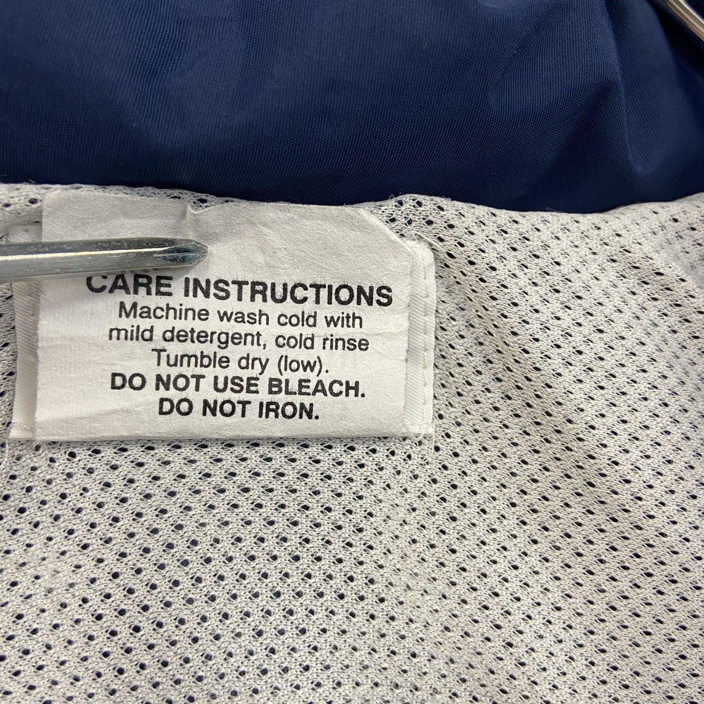 00s　U.S.AIR FORCE　トレーニングジャケット/フルジップジャケット　米軍　紺　ネイビー　XLサイズ