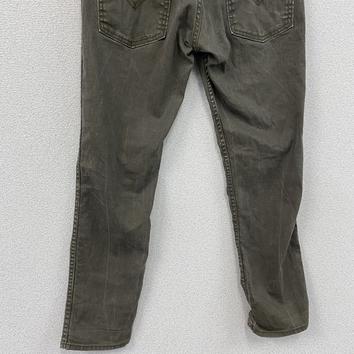 Levi’ｓ　リーバイス　511　デニムパンツ/ジーンズ　ジップフライ　カーキ　W32サイズ　古着