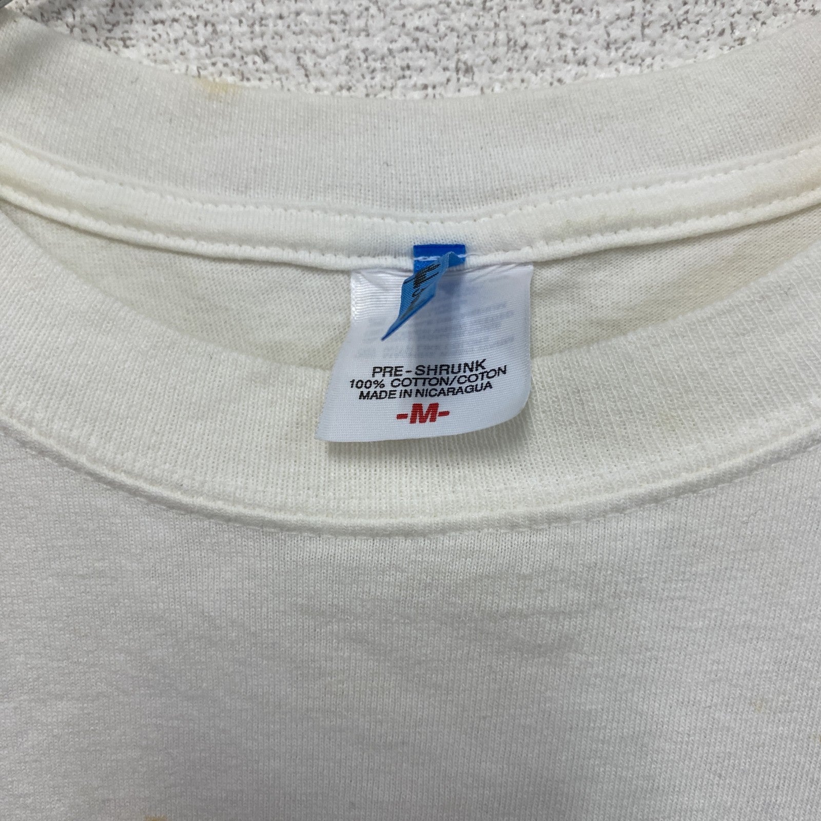 BECK　ユユキ×GREATFUL SOUND ９　半袖プリント漫画Tシャツ　花柄　白　ホワイト　Mサイズ　古着