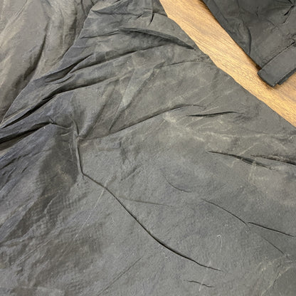 U.S.ARMY　トレーニングジャケット　ナイロンジャケット　ミリタリー　米軍　黒　ブラック　Mサイズ