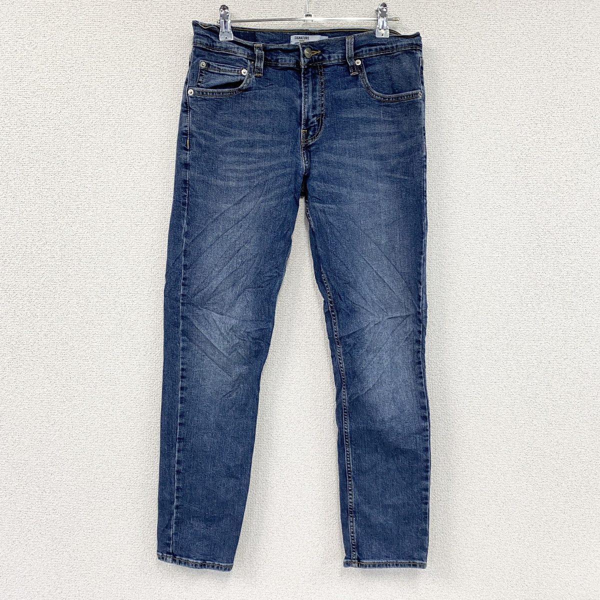 Levi’ｓ　リーバイス　SIGNATURE　デニムパンツ/ジーンズ　ジップフライ　インディゴ　W30サイズ　古着
