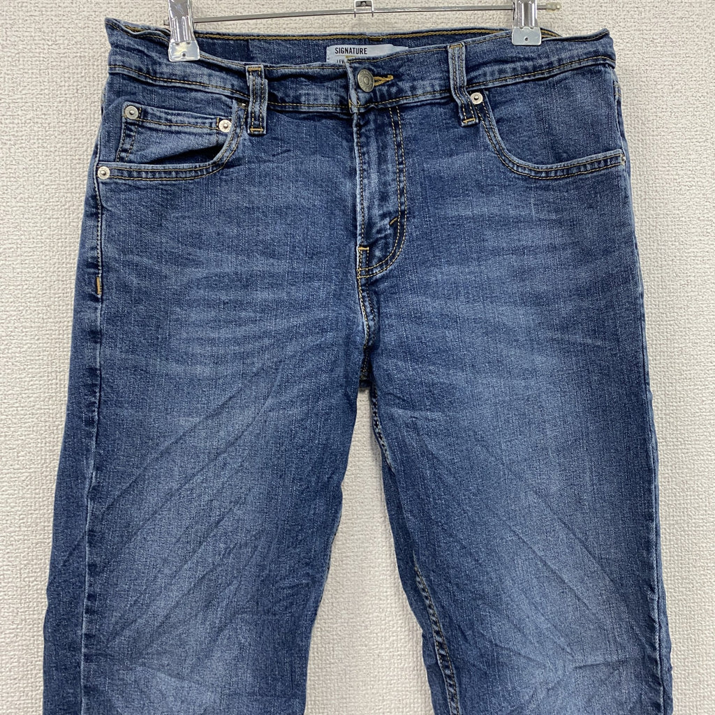 Levi’ｓ　リーバイス　SIGNATURE　デニムパンツ/ジーンズ　ジップフライ　インディゴ　W30サイズ　古着