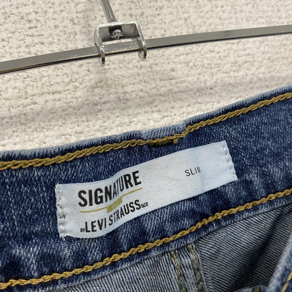 Levi’ｓ　リーバイス　SIGNATURE　デニムパンツ/ジーンズ　ジップフライ　インディゴ　W30サイズ　古着