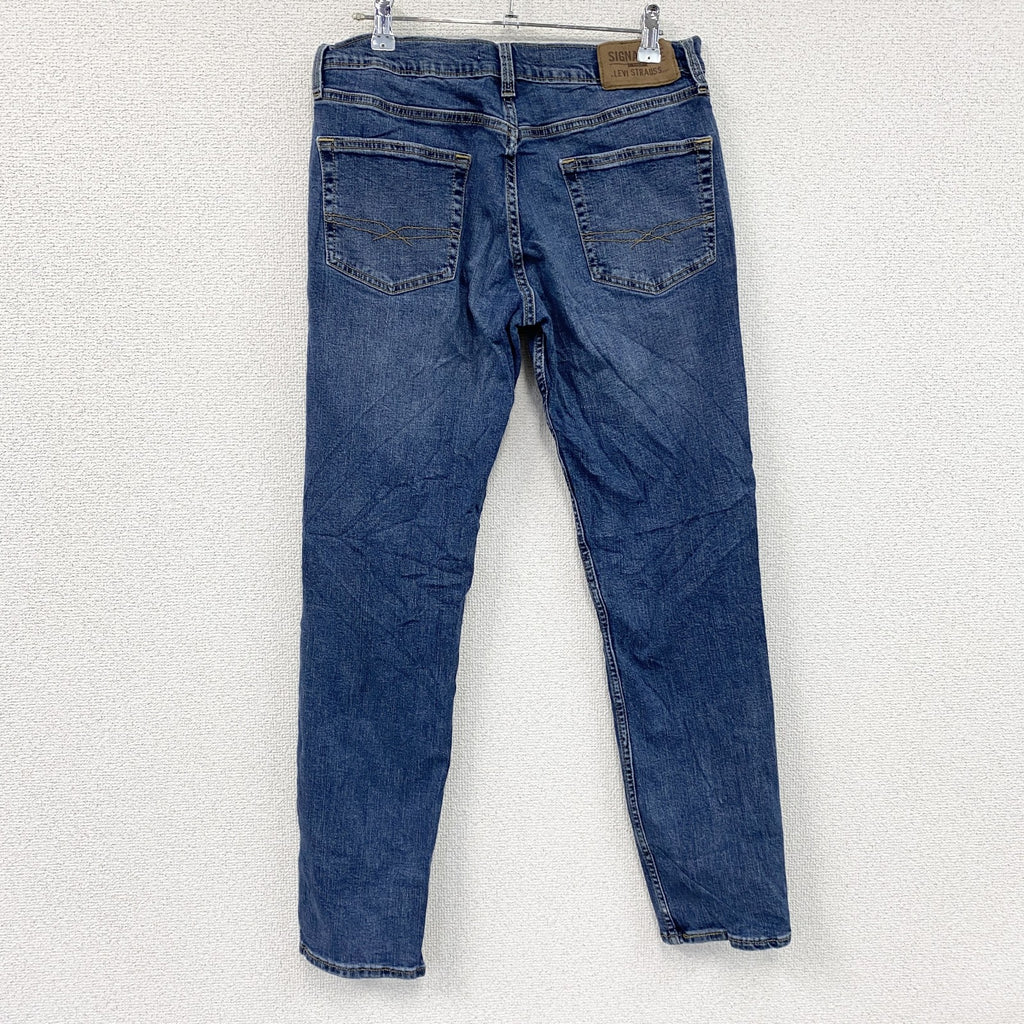 Levi’ｓ　リーバイス　SIGNATURE　デニムパンツ/ジーンズ　ジップフライ　インディゴ　W30サイズ　古着
