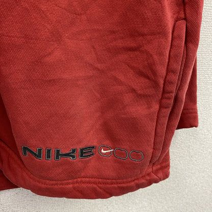 00s　NIKE　ナイキ　ハーフジップスウェット　ヴィンテージ　赤　レッド　XLサイズ