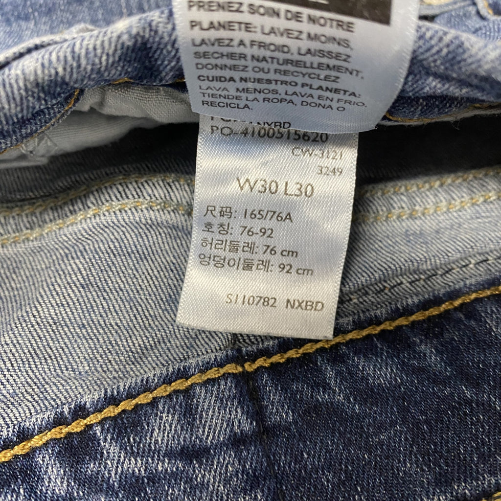 Levi’ｓ　リーバイス　SIGNATURE　デニムパンツ/ジーンズ　ジップフライ　インディゴ　W30サイズ　古着
