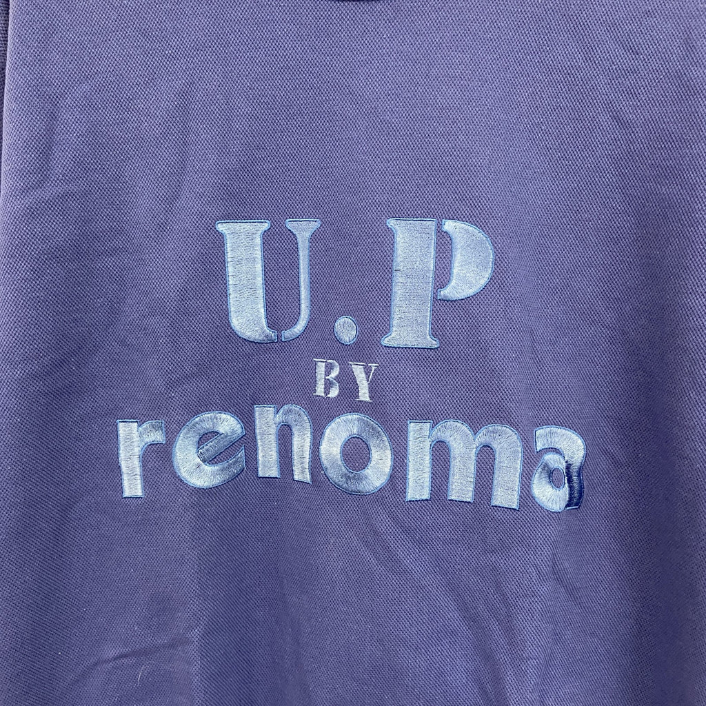 古着 used　90s～　U.P renoma　ユーピーレノマ　スウェット/トレーナー　ユーロヴィンテージ　青　ブルー　Lサイズ