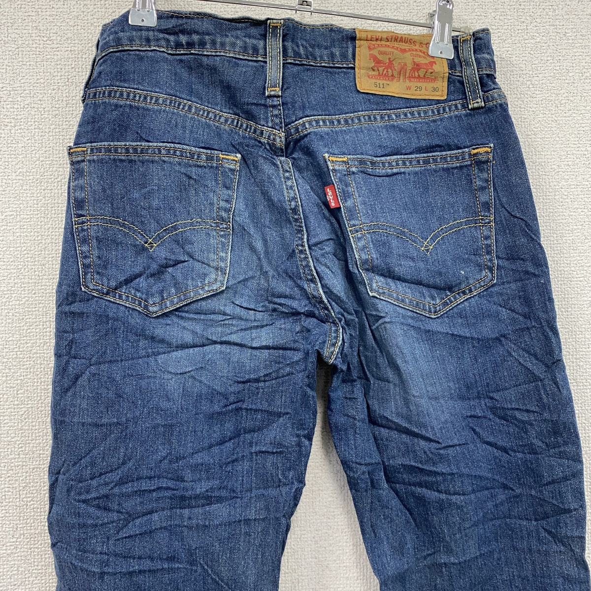 Levi’ｓ　リーバイス　511　デニムパンツ/ジーンズ　ジップフライ　インディゴ　W29サイズ　古着