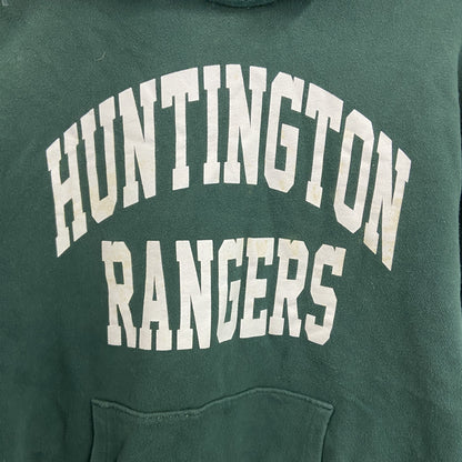 Champion　チャンピオン　リバースウィーブ　スウェットパーカー/フーディー　アーチプリント　緑　グリーン　Lサイズ