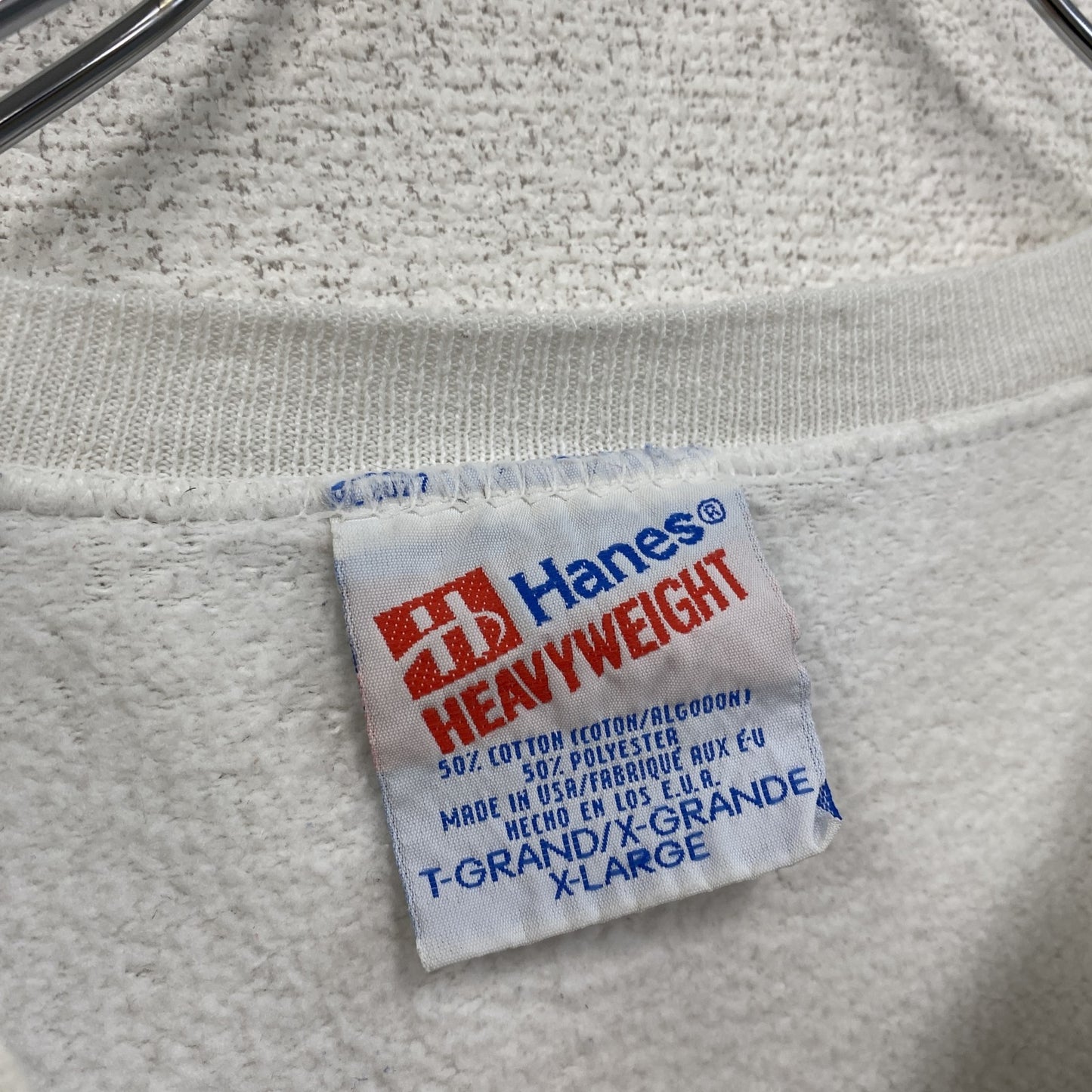 80s～　Hanes　ヘインズ　Coca Cola　コカコーラ　スウェット/トレーナー　ヴィンテージ　白　ホワイト　XLサイズ　