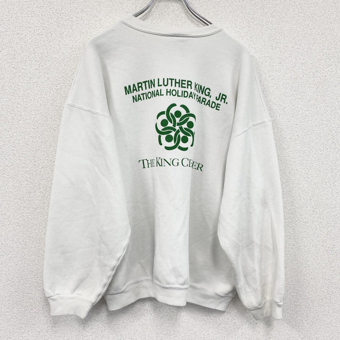 80s～　Hanes　ヘインズ　Coca Cola　コカコーラ　スウェット/トレーナー　ヴィンテージ　白　ホワイト　XLサイズ　