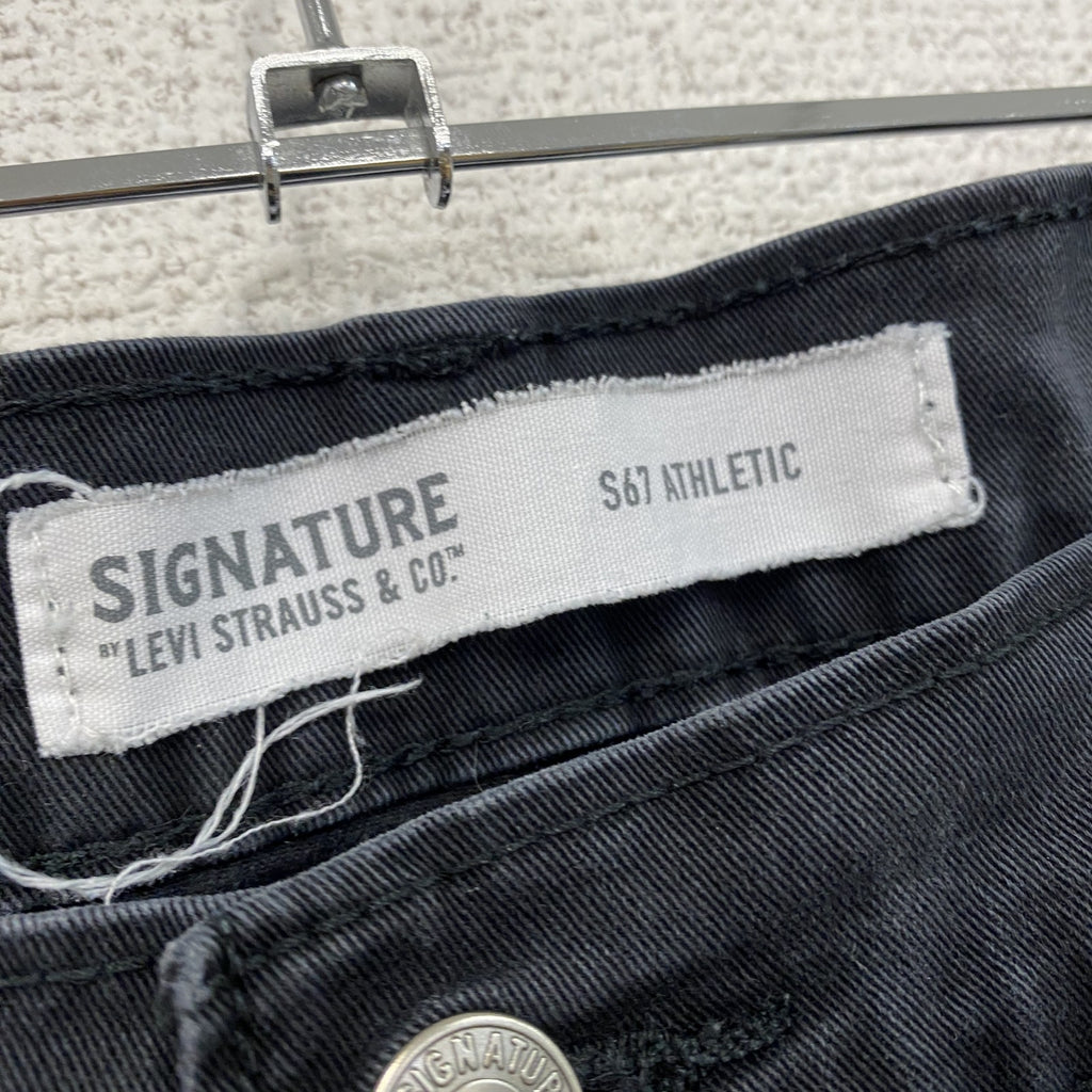 Levi’ｓ　リーバイス　SIGNATURE　デニムパンツ/ジーンズ　ジップフライ　黒　ブラック　W34サイズ　古着