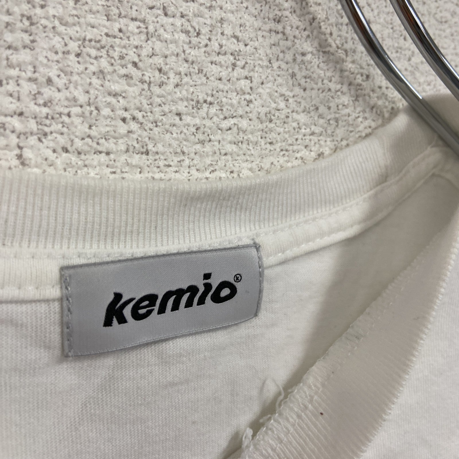 Kemio × PaRappa the Rapper　ケミオ　パラッパラッパー　半袖Tシャツ　白　ホワイト　Sサイズ　古着