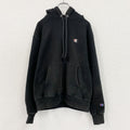 Champion　チャンピオン　リバースウィーブ　スウェットパーカー/フーディー　黒　ブラック　Mサイズ トレーナー スウェットトップス フード付き 古着