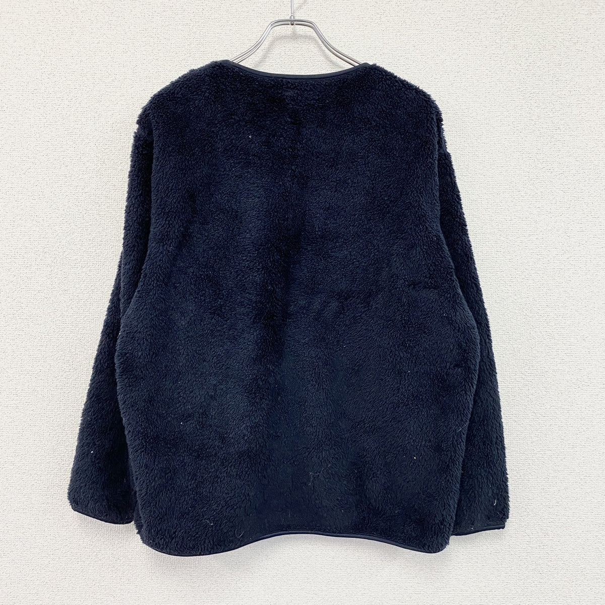UNIQLO　ユニクロ　Engineered Garments　エンジニアガーメンツ　フリースプルオーバージャケット　紺　ネイビー　Lサイズ　古着