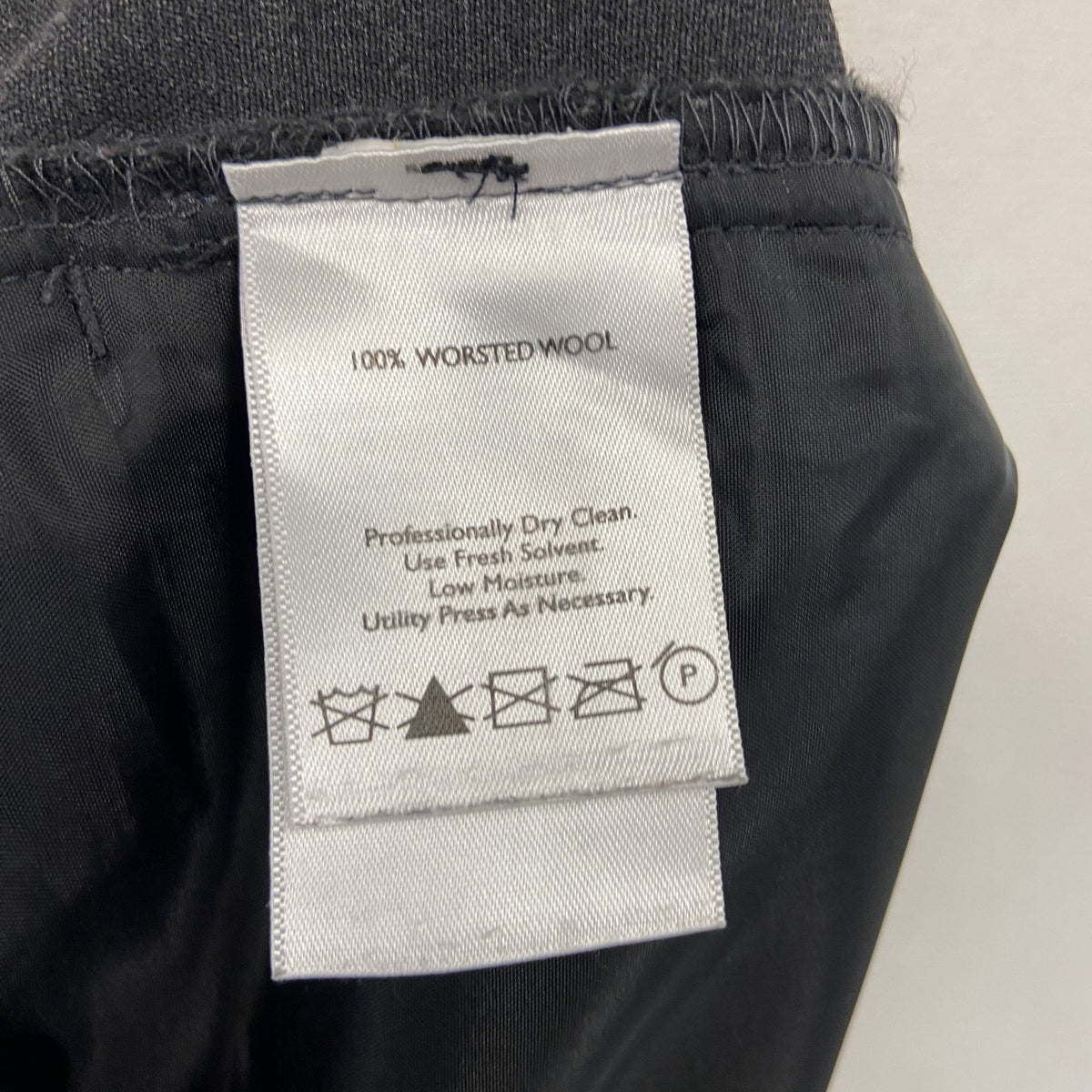 Eddie Bauer　エディーバウアー　スラックス　ジップフライ　黒　ブラック　38サイズ　古着