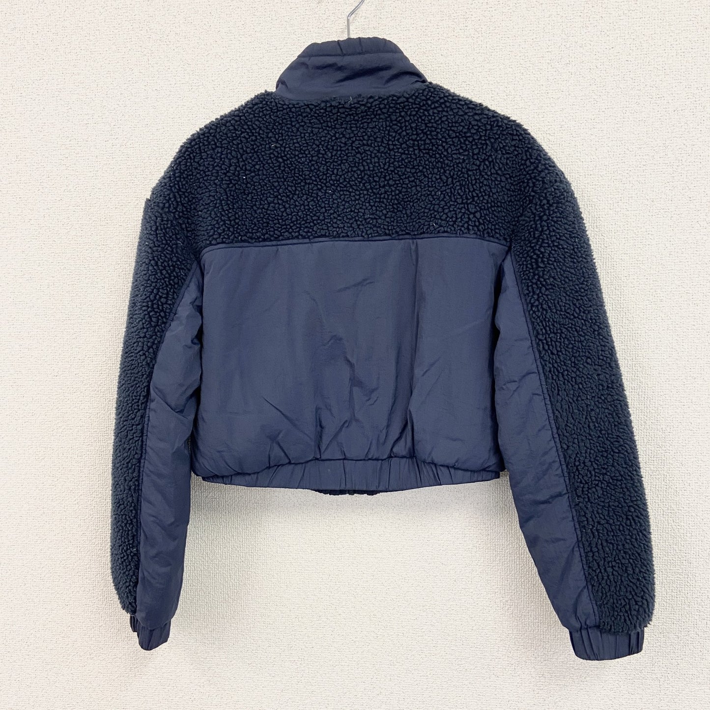 TOMMY JEANS　トミージーンズ　フリースジャケット/ボアジャケット　中綿入り　紺　ネイビー　Sサイズ