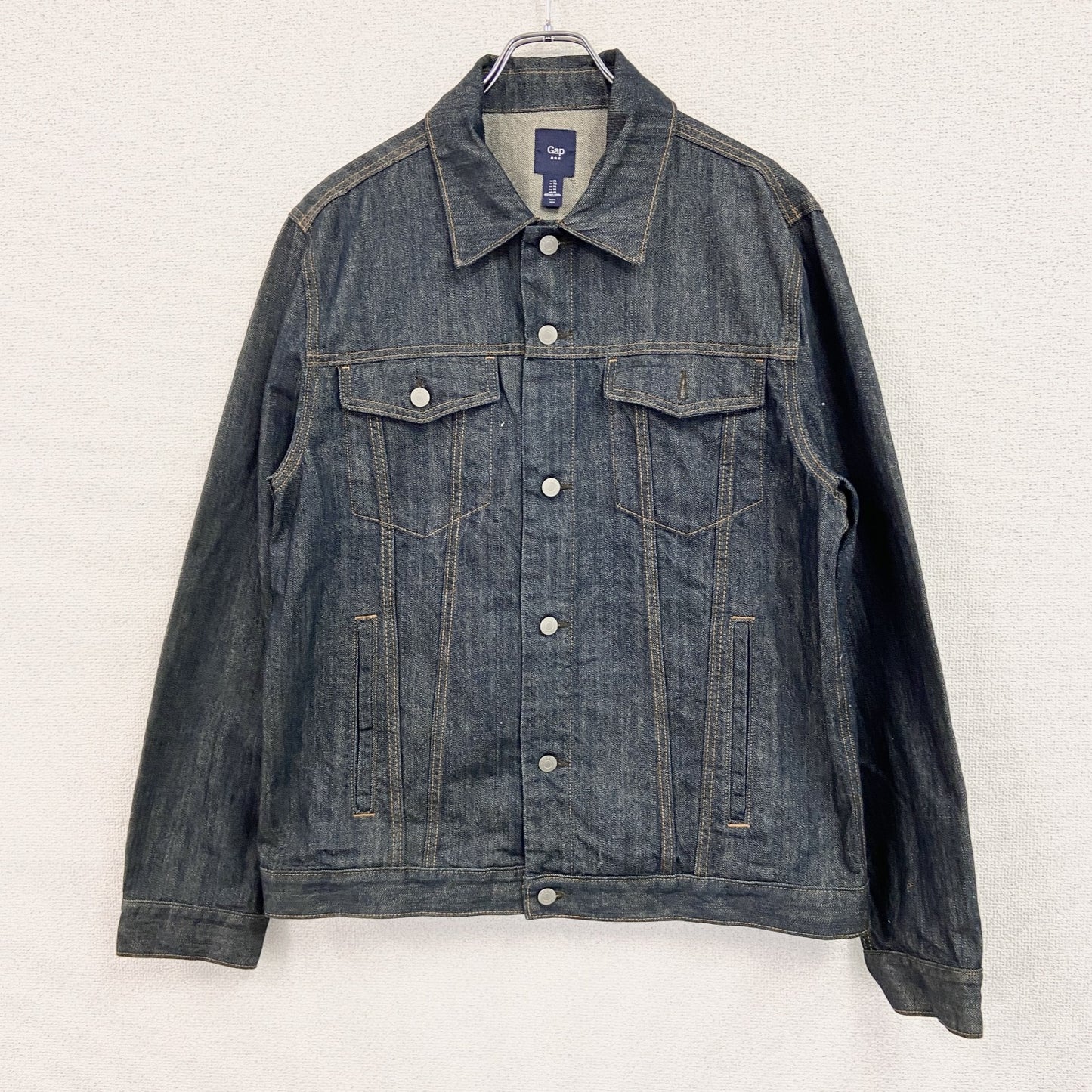 GAP　ギャップ　デニムジャケット/Gジャン　4thタイプ　4つポケット　インディゴ　XLサイズ