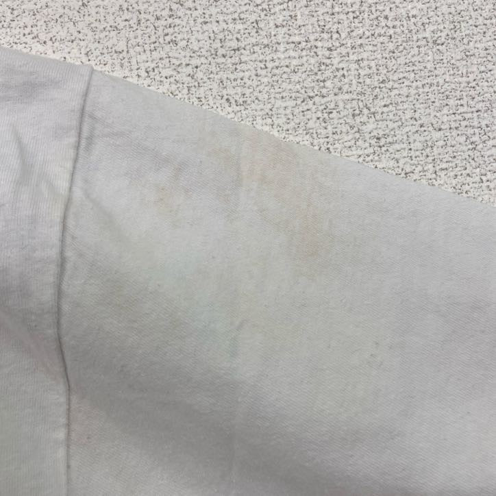 Hanes　半袖プリントTシャツ　HAWAII　レトロ　クルーネック　シングルステッチ　白　ホワイト　XLサイズ　古着