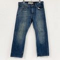 Levi’ｓ　リーバイス　SIGNATURE　デニムパンツ/ジーンズ　縦落ち　ジップフライ　インディゴ　W32サイズ　古着