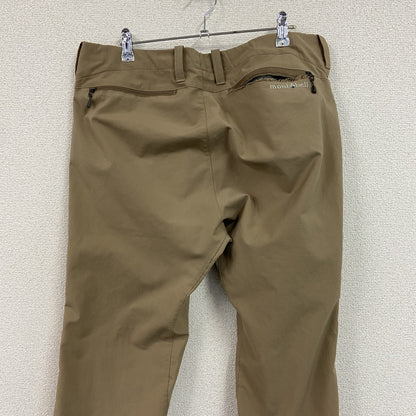 mont-bell　モンベル　ライトトレッキングパンツ　刺繍ロゴ　ベージュ