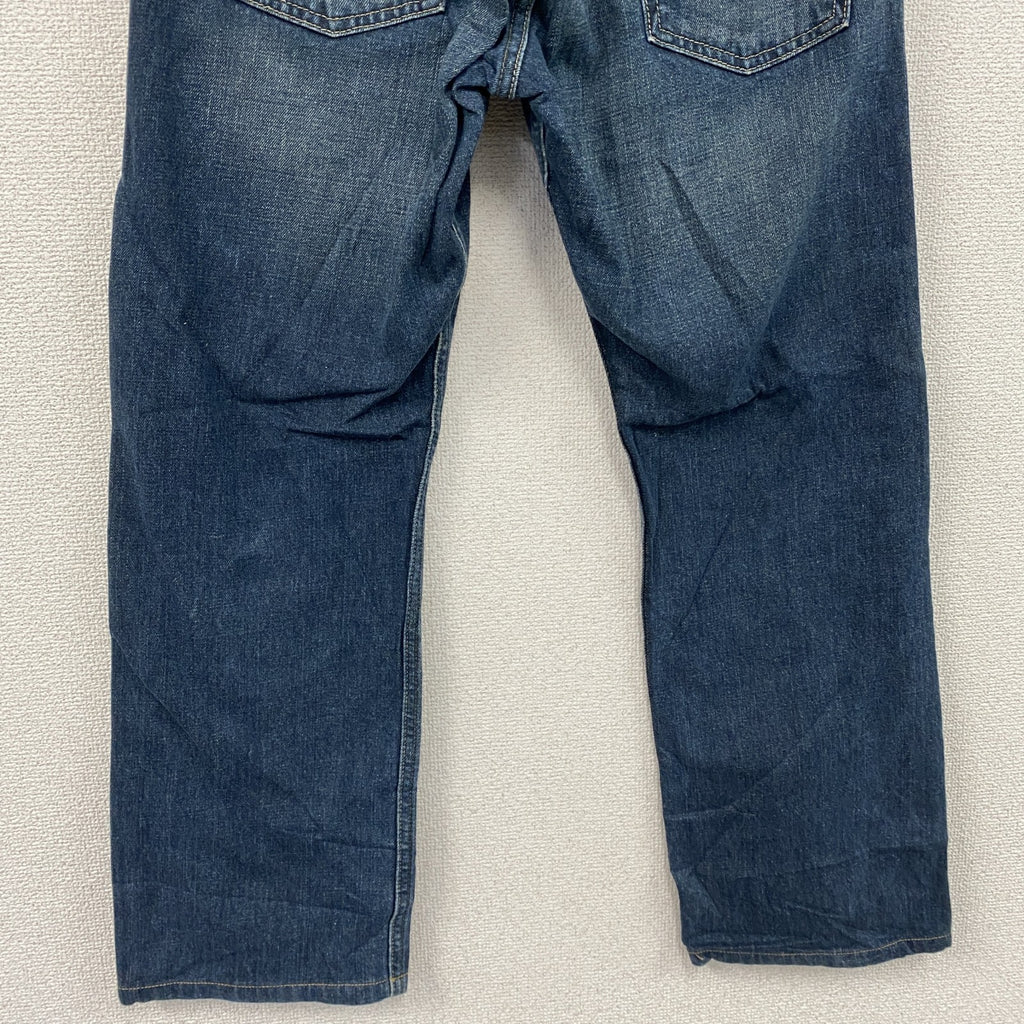 Levi’ｓ　リーバイス　SIGNATURE　デニムパンツ/ジーンズ　縦落ち　ジップフライ　インディゴ　W32サイズ　古着