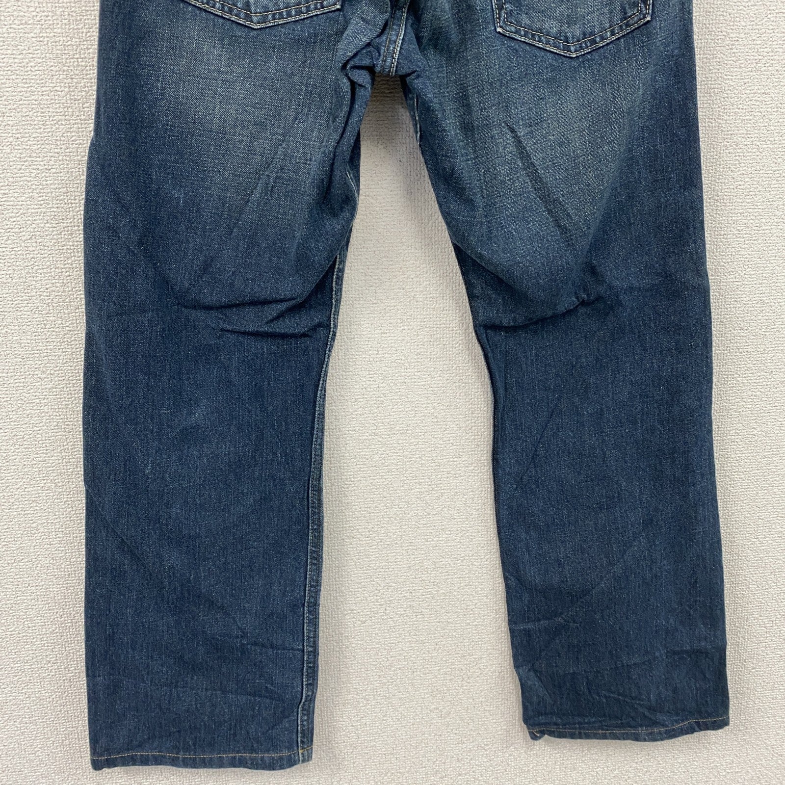 Levi’ｓ　リーバイス　SIGNATURE　デニムパンツ/ジーンズ　縦落ち　ジップフライ　インディゴ　W32サイズ　古着