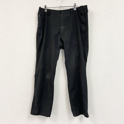 mont-bell　モンベル　ライトトレッキングパンツ　刺繍ロゴ　黒　ブラック　