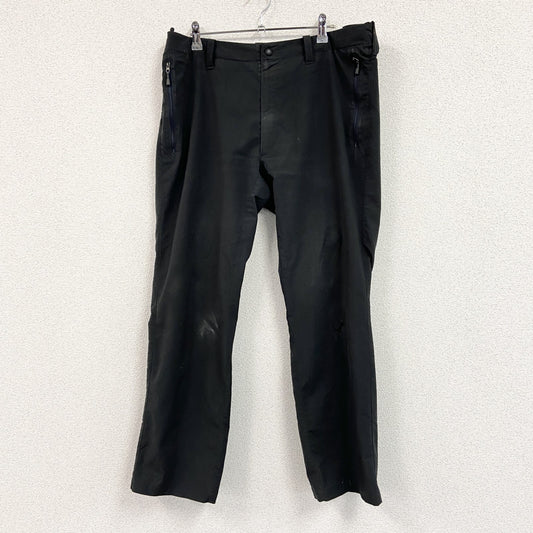 mont-bell　モンベル　ライトトレッキングパンツ　刺繍ロゴ　黒　ブラック　