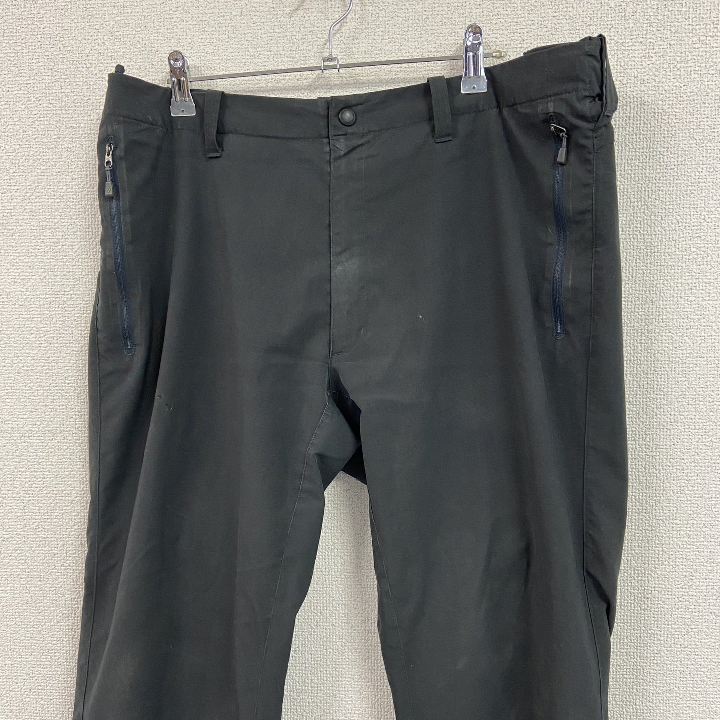 mont-bell　モンベル　ライトトレッキングパンツ　刺繍ロゴ　黒　ブラック　