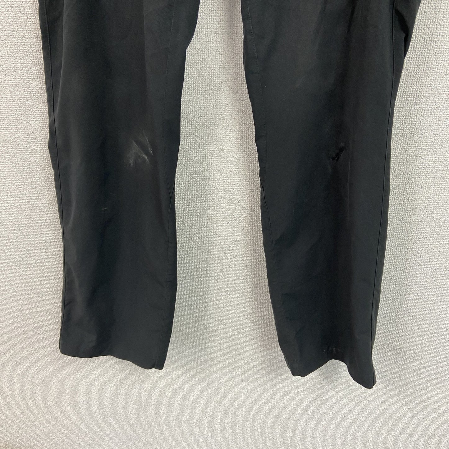 mont-bell　モンベル　ライトトレッキングパンツ　刺繍ロゴ　黒　ブラック　