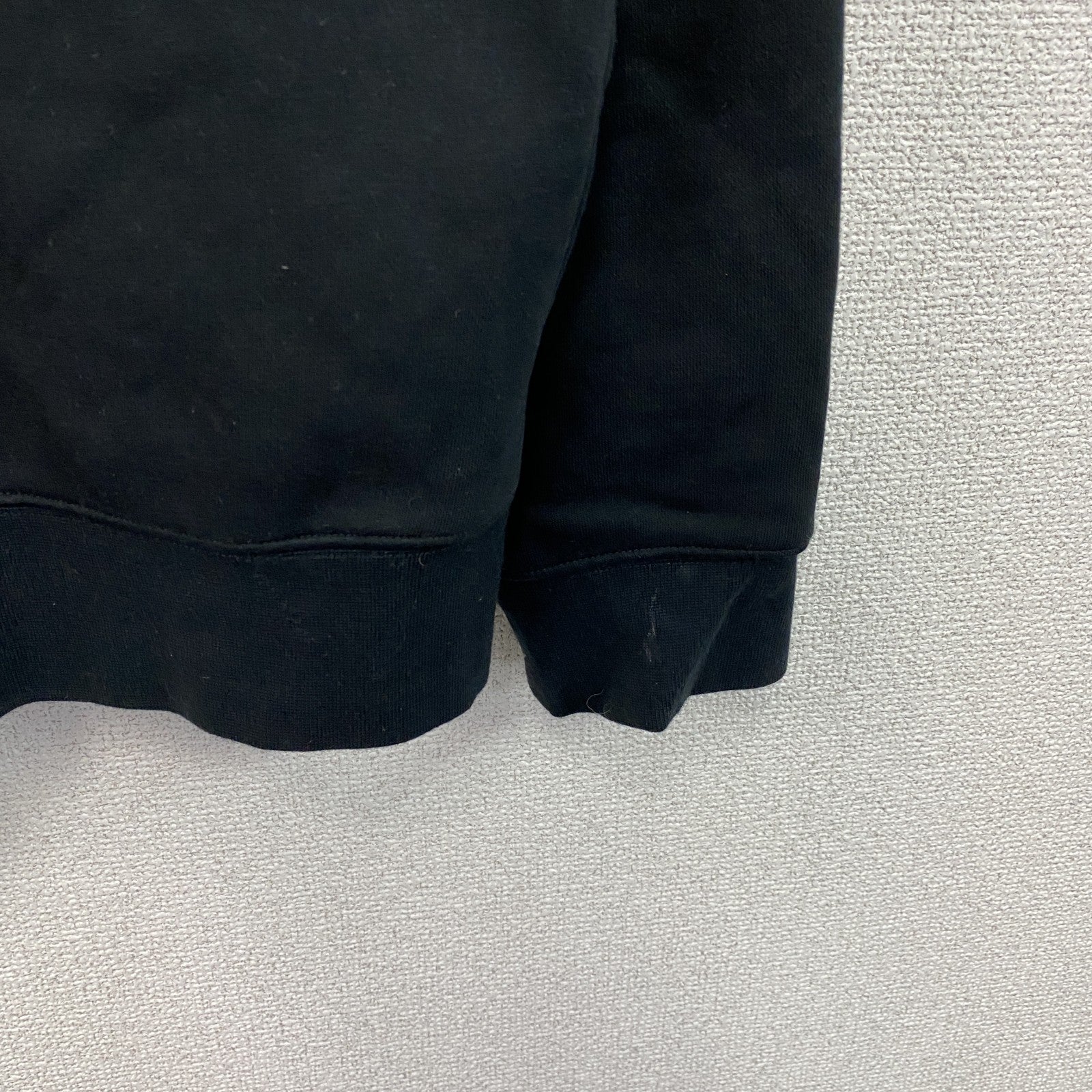 Disney　ディズニー　Mickey Mouse　ミッキーマウス　フルジップスウェットパーカー/フーディー　黒　ブラック　Lサイズ　古着