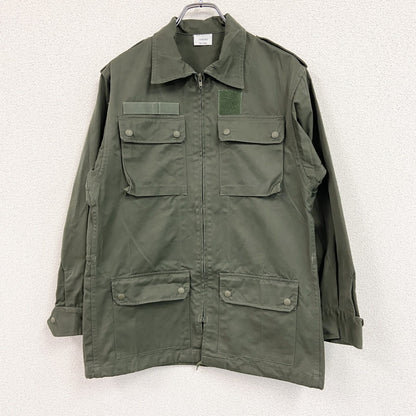～90s　MA.GE.CO　マジェコ　フランス軍　フィールドジャケット　ミリタリージャケット　ヴィンテージ　カーキ