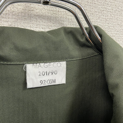 ～90s　MA.GE.CO　マジェコ　フランス軍　フィールドジャケット　ミリタリージャケット　ヴィンテージ　カーキ