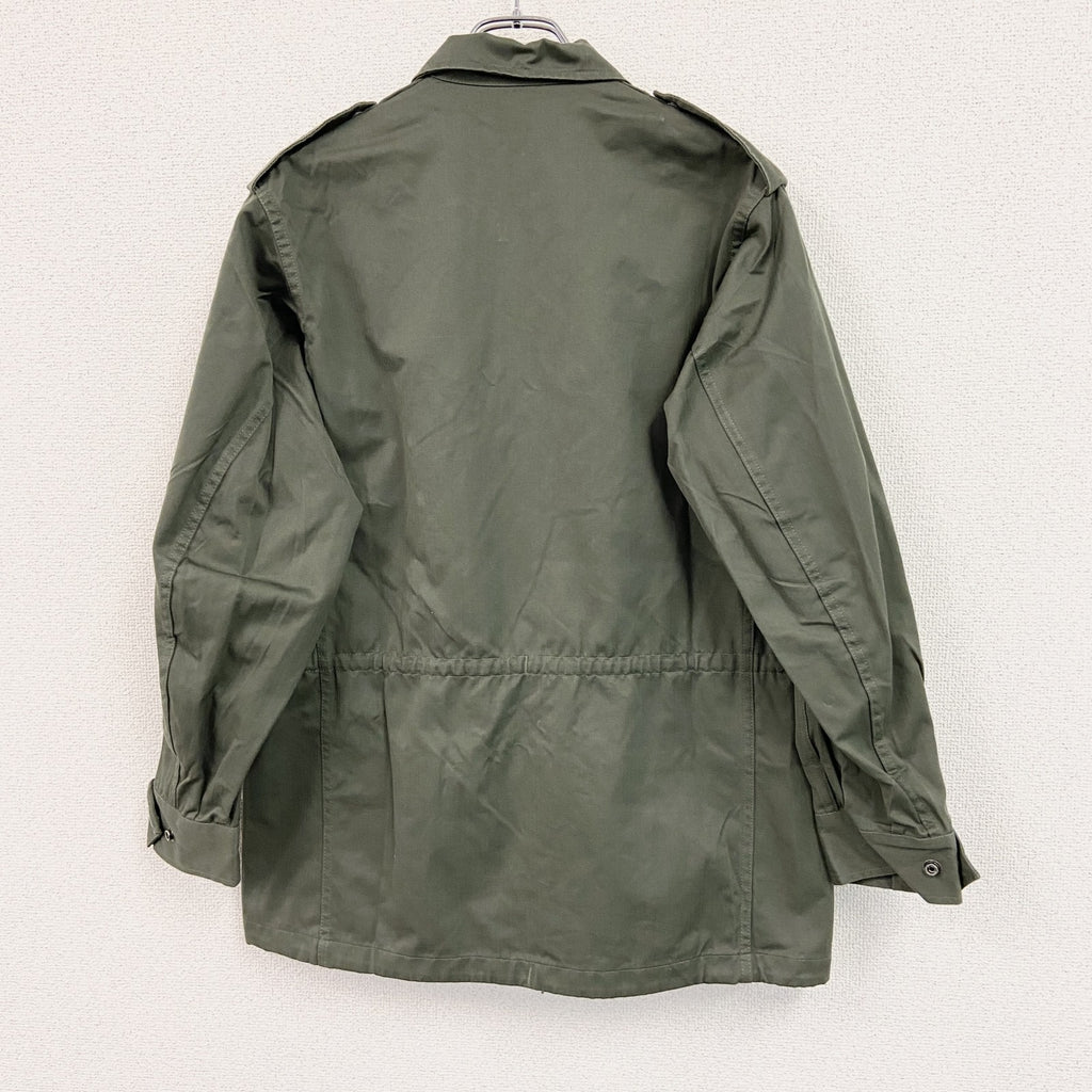 ～90s　MA.GE.CO　マジェコ　フランス軍　フィールドジャケット　ミリタリージャケット　ヴィンテージ　カーキ　古着