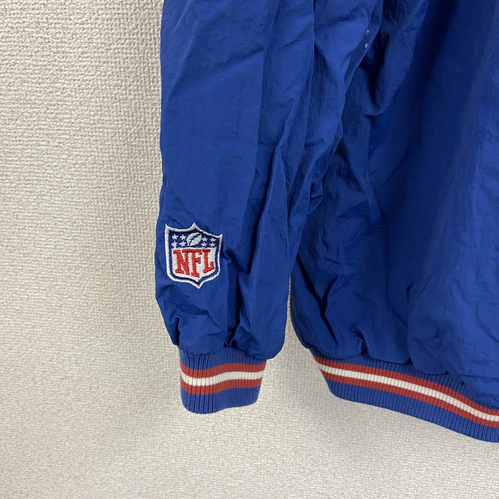 TEAM APPAREL　NFL　GIANTS　ジャイアンツ　プルオーバージャケット　青　ブルー　Lサイズ　古着