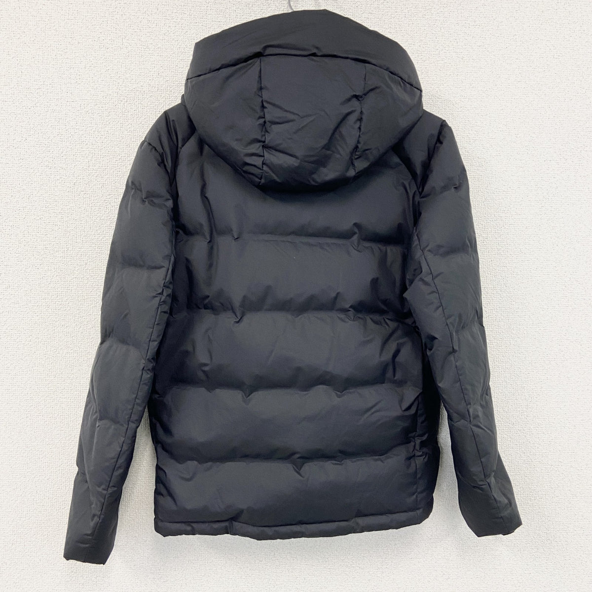 UNIQLO　ユニクロ　ダウンジャケット　ダウン90%　黒　ブラック　Sサイズ　古着