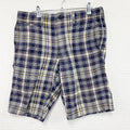GAP　ギャップ　ハーフパンツ/ショートパンツ　チェック柄　青　ブルー　マルチカラー　Sサイズ　古着