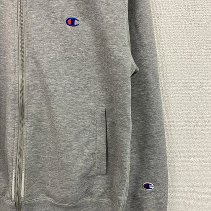 Champion　チャンピオン　フルジップスウェット/トレーナー　灰色　グレー　Lサイズ